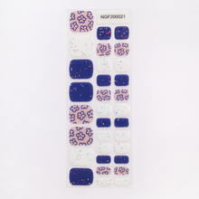 画像をギャラリービューアに読み込む, "ネイル ジェルネイルシール ジェルネイル セルフネイル
フットネイル ペディキュア サマーネイル 夏 水に強い 立体感 デザインネイル
花柄 オーロラ ラメ 華やか 乳白 ネイビー アクセント フェミニン カジュアル"