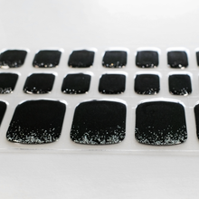 画像をギャラリービューアに読み込む, ネイル ジェルネイルシール ジェルネイル セルフネイル
フットネイル ペディキュア サマーネイル 夏 水に強い 立体感 デザインネイル
黒 ブラック シルバー ラメ シック ミステリアス