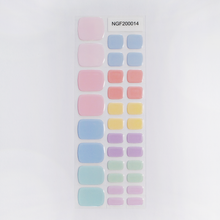 画像をギャラリービューアに読み込む, "ネイル ジェルネイルシール ジェルネイル セルフネイル
フットネイル ペディキュア サマーネイル 夏 水に強い 立体感 デザインネイル
ピンク 青 ブルー 黄色 イエロー 緑 グリーン パステルカラー カラフル 軽やか 明るい"