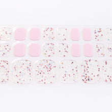 画像をギャラリービューアに読み込む, "ネイル ジェルネイルシール ジェルネイル セルフネイル
フットネイル ペディキュア サマーネイル 夏 水に強い 立体感 デザインネイル
透明 ピンクラメ きらめき ミルキーピンク 華やか 遊び心"