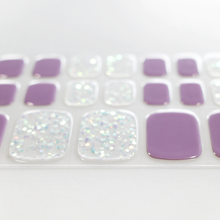 画像をギャラリービューアに読み込む, "ネイル ジェルネイルシール ジェルネイル セルフネイル
フットネイル ペディキュア サマーネイル 夏 水に強い 立体感 デザインネイル
紫 パープル 透明感 ホログラム 華やか 幻想的"