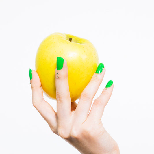 ネイル ジェルネイルシール ジェルネイル セルフネイル
シンプル ワンカラーネイル 存在感 推し色 ラッキーカラー アレンジ
元気 フレッシュ ビビット 緑 グリーン 軽やか アクセント