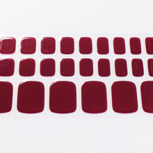 画像をギャラリービューアに読み込む, &quot;ネイル　ジェルネイルシール　ジェルネイル　セルフネイル
フットネイル　ペディキュア　サマーネイル　夏　水に強い　立体感　デザインネイル
ワインレッド　透け感　色気　落ち着き　アクセント&quot;
