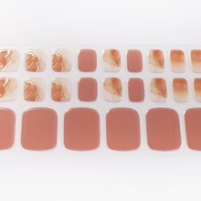 画像をギャラリービューアに読み込む, ネイル　ジェルネイルシール　ジェルネイル　セルフネイル
フットネイル　ペディキュア　サマーネイル　夏　水に強い　立体感　デザインネイル
コーラルカラー　ニュアンスデザイン　滲みカラー　ナチュラル　華やか
