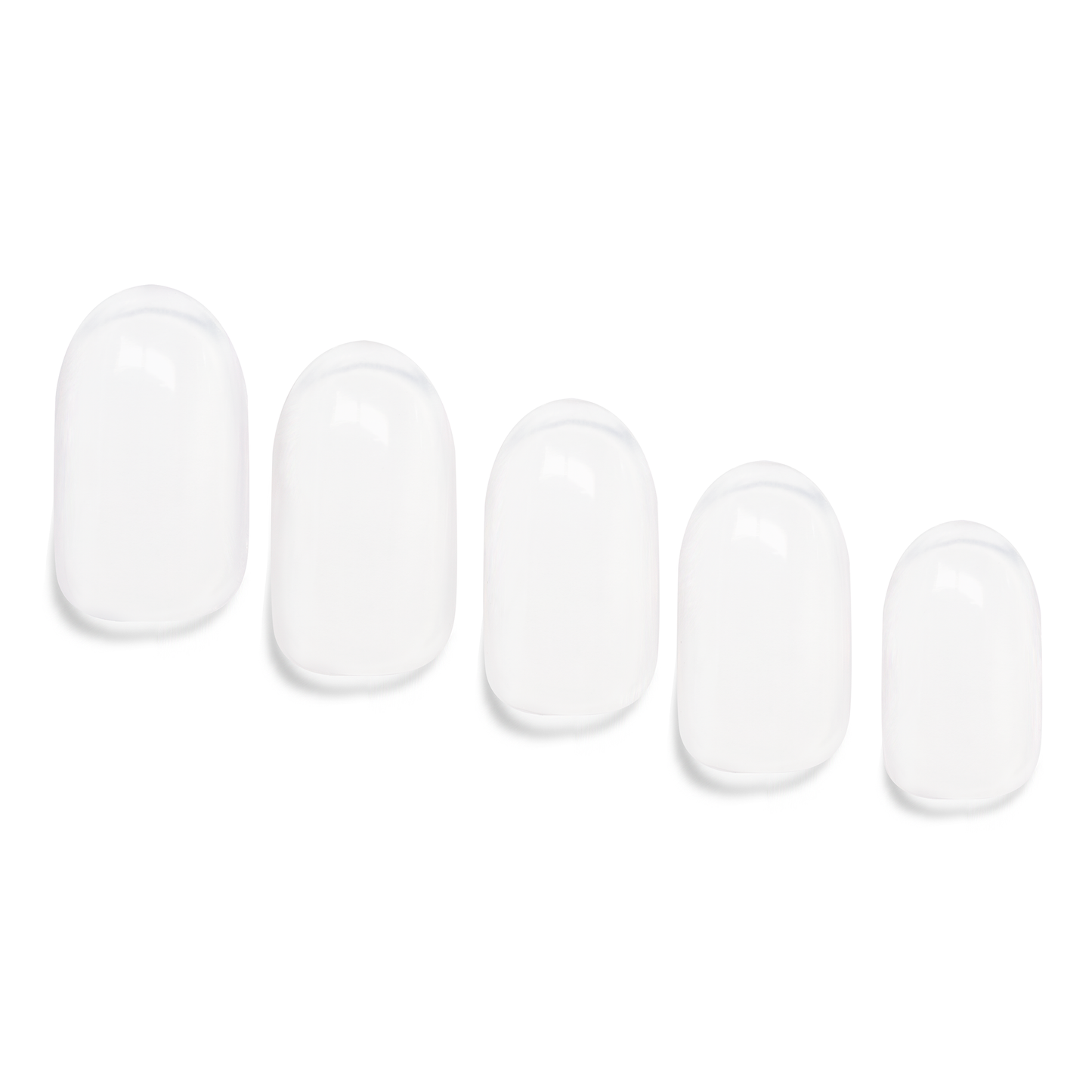ネイル　ジェルネイルシール　ジェルネイル　セルフネイル
無色　クリスタル　ツヤ感　オフィスネイル