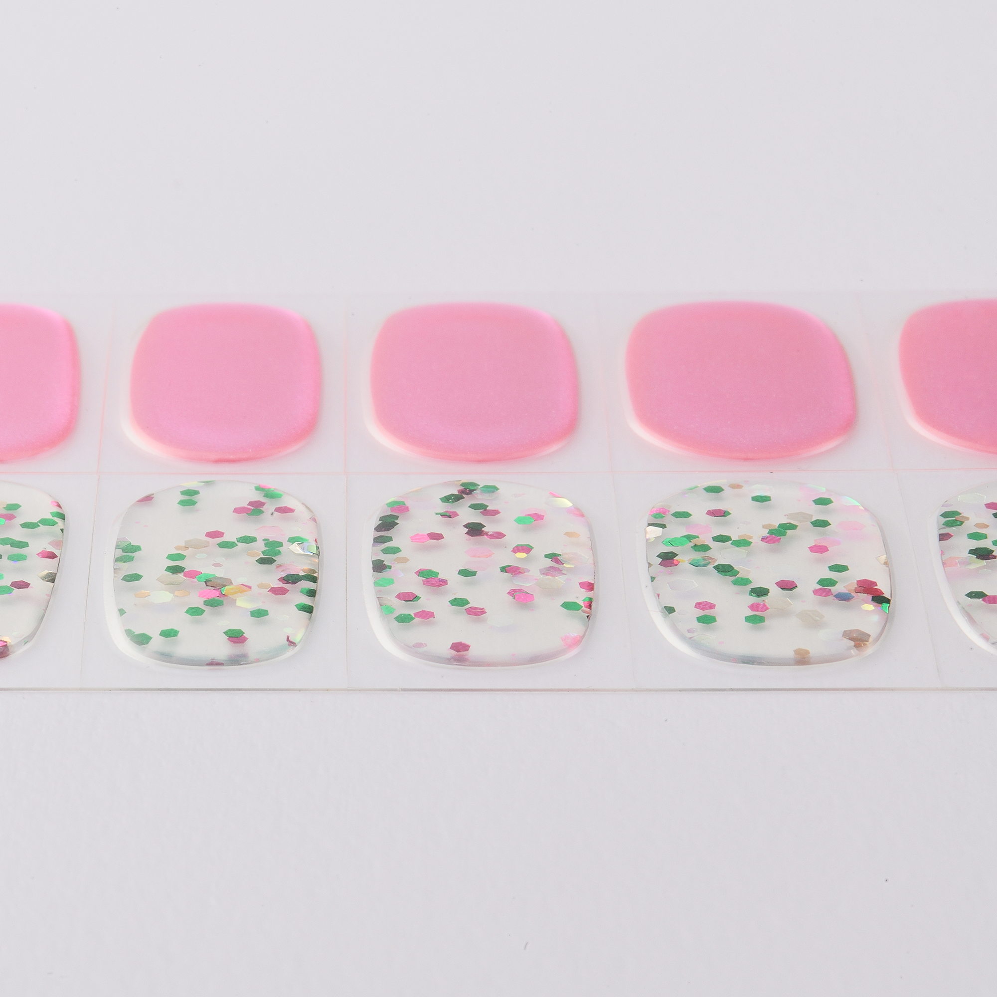 人気セット】宝石みたいなラメ＆ミラーのジェルネイルシール