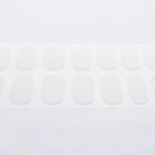 画像をギャラリービューアに読み込む, ネイル　ジェルネイルシール　ジェルネイル　セルフネイル
シンプル　ワンカラーネイル　存在感　推し色　ラッキーカラー　アレンジ
清潔感　軽やか　純白　ホワイト　
